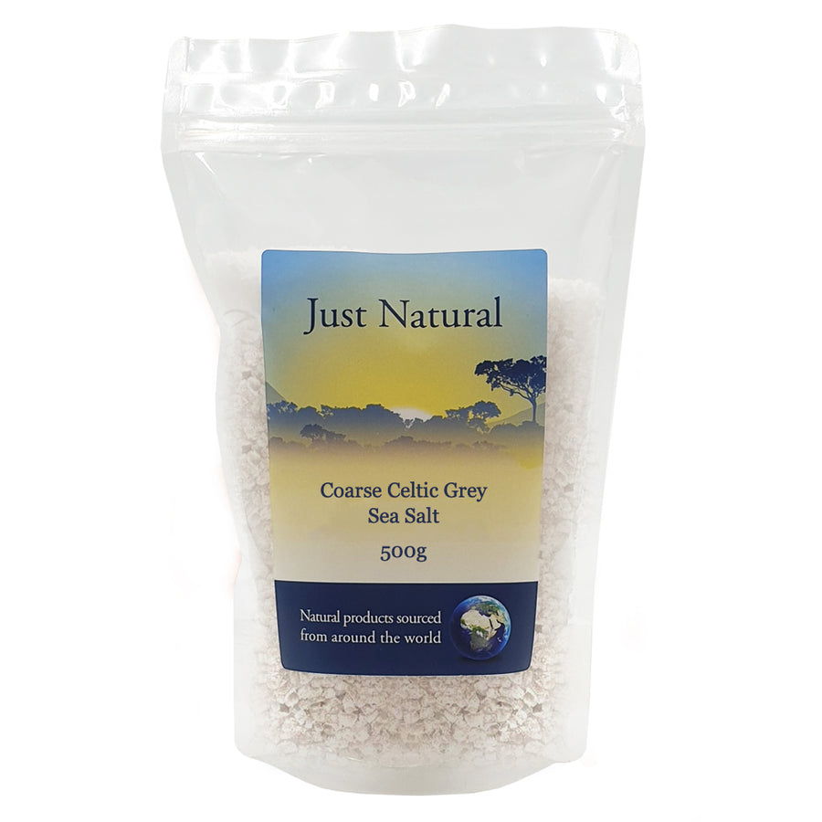 Coarse Celtic Sea Salt hand harvested in Guerande 500g