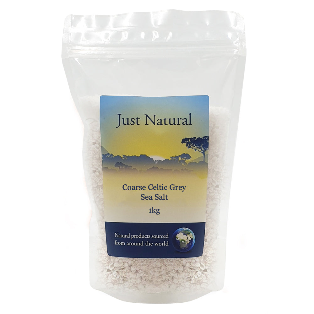 Coarse Celtic Grey Sea Salt (Sel de Guerande) Unrefined 1kg