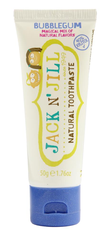 Jack N' Jill Natural Certified Kids Toothpaste Bubblegum 50g