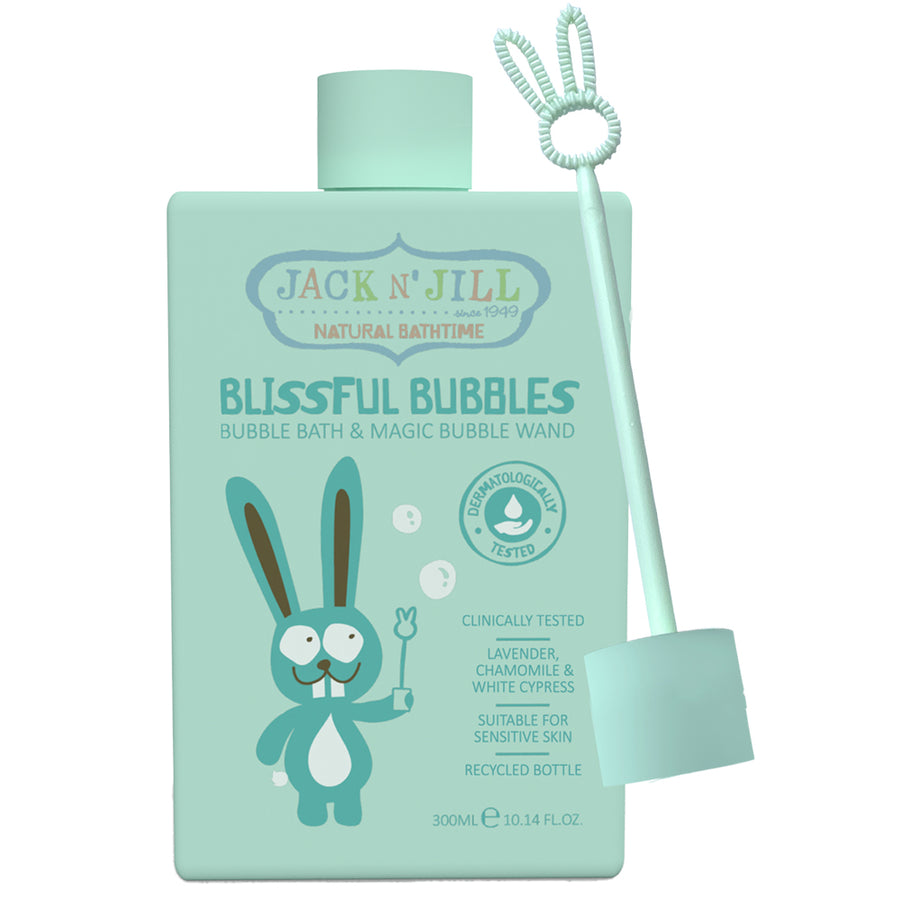 Jack N' Jill Bubble Bath with Bubble Wand - Natural 300mL