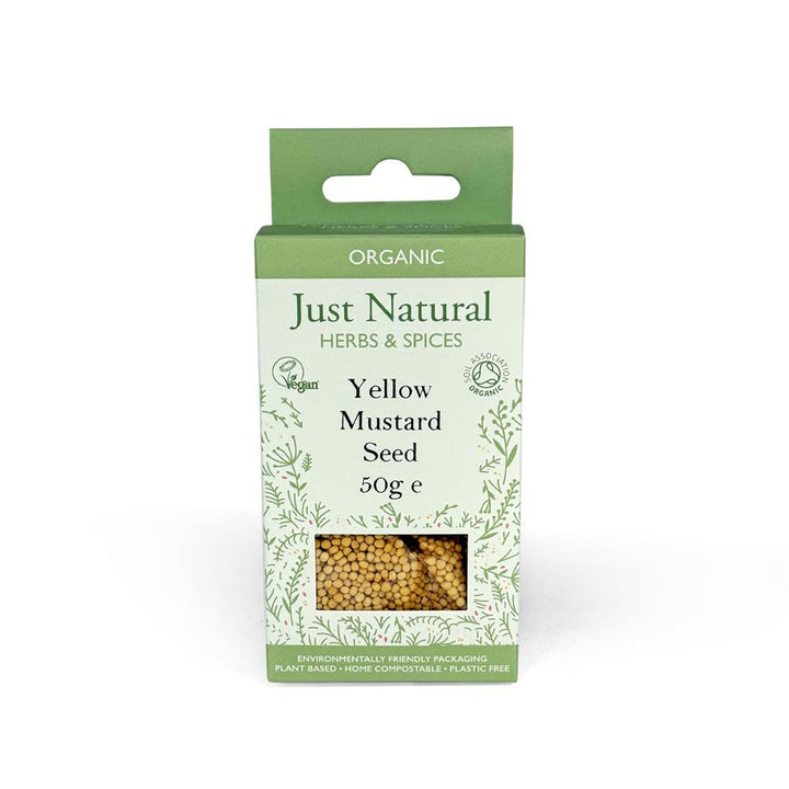 Organic Yellow Mustard Seed (Box) 50g