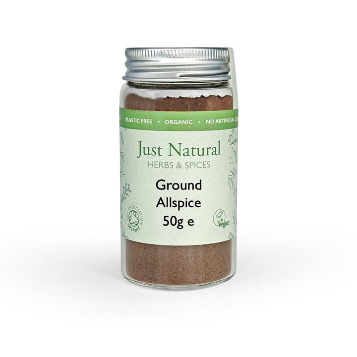 Organic Ground Allspice (Glass Jar) 50g