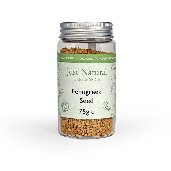 Organic Fenugreek Seed (Glass Jar) 75g