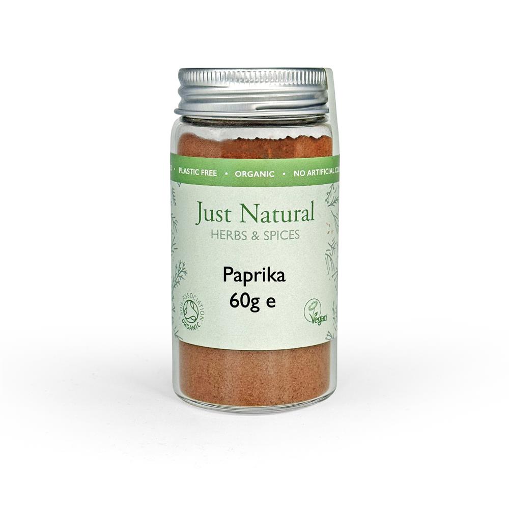 Organic Paprika (Glass Jar) 60g