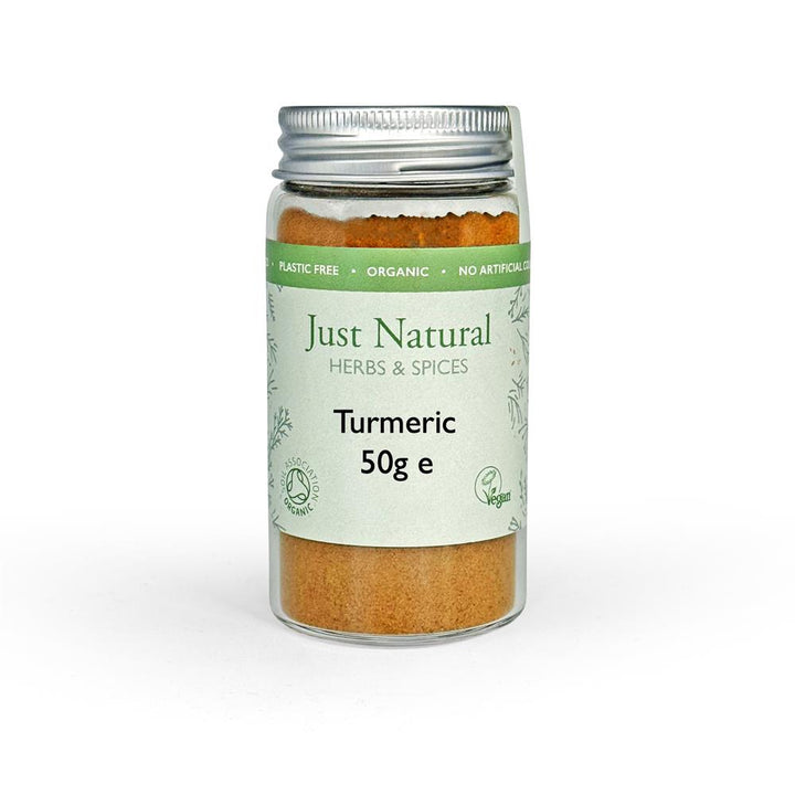 Organic Turmeric (Glass Jar) 50g