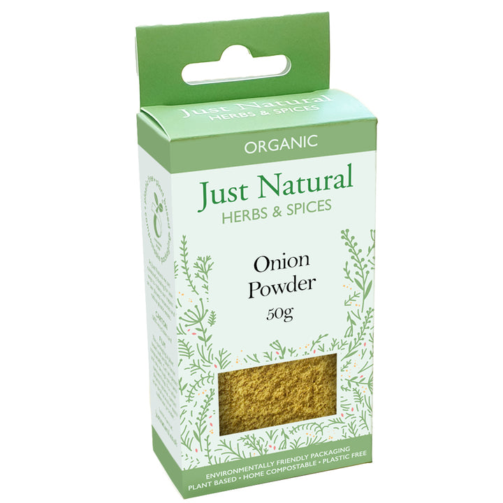 Organic Onion Powder (Glass Jar) 50g