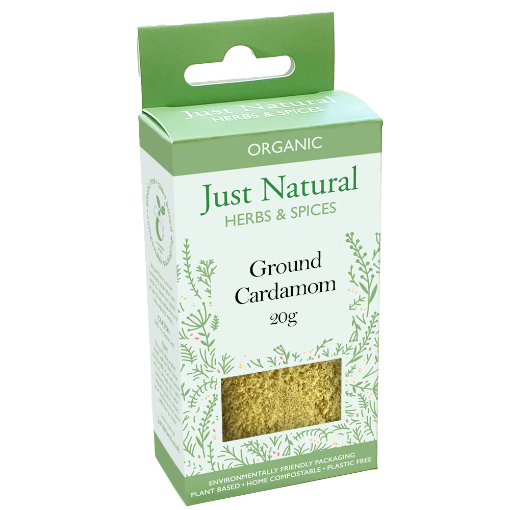 Organic Ground Cardamom (Box) 20g