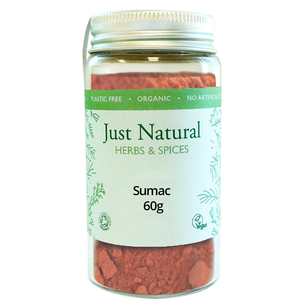 Organic Sumac (Glass Jar) 60g
