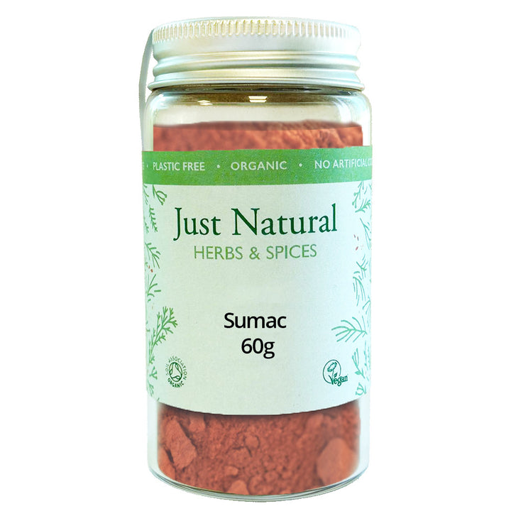 Organic Sumac (Glass Jar) 60g