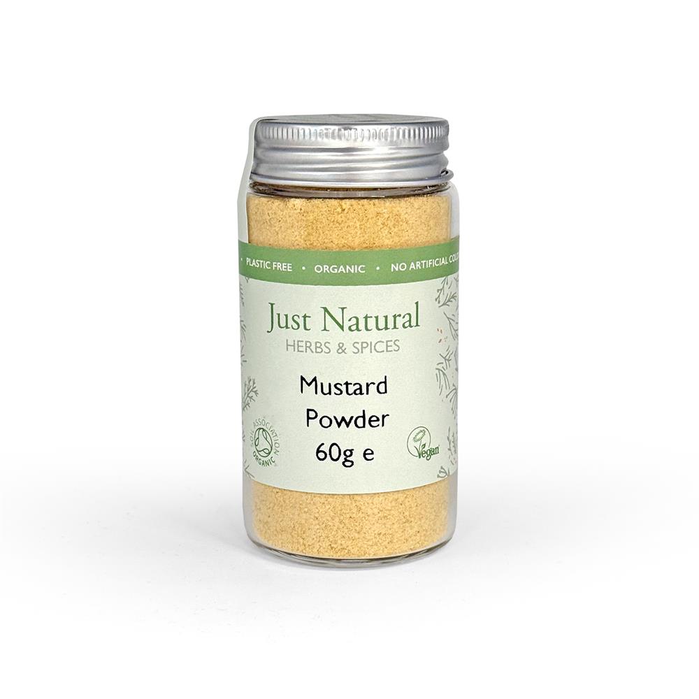 Organic Mustard Powder (Glass Jar) 60g
