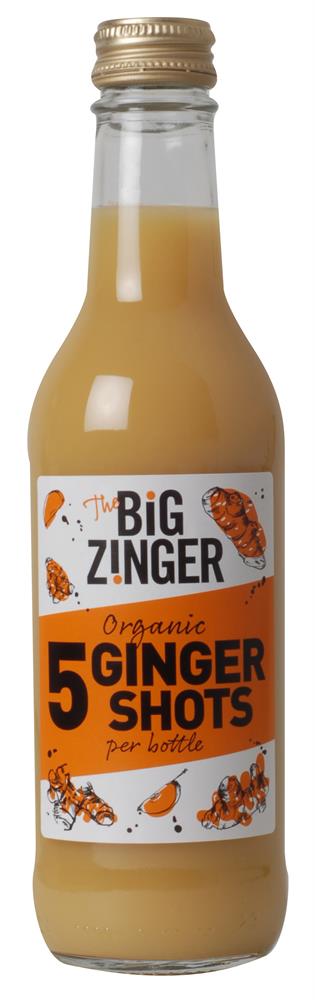 Big Zinger Organic Ginger 5 Shots 330ml