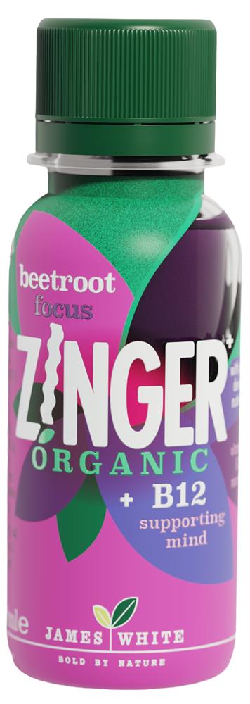 James White Organic Beetroot Focus shot Vit B12