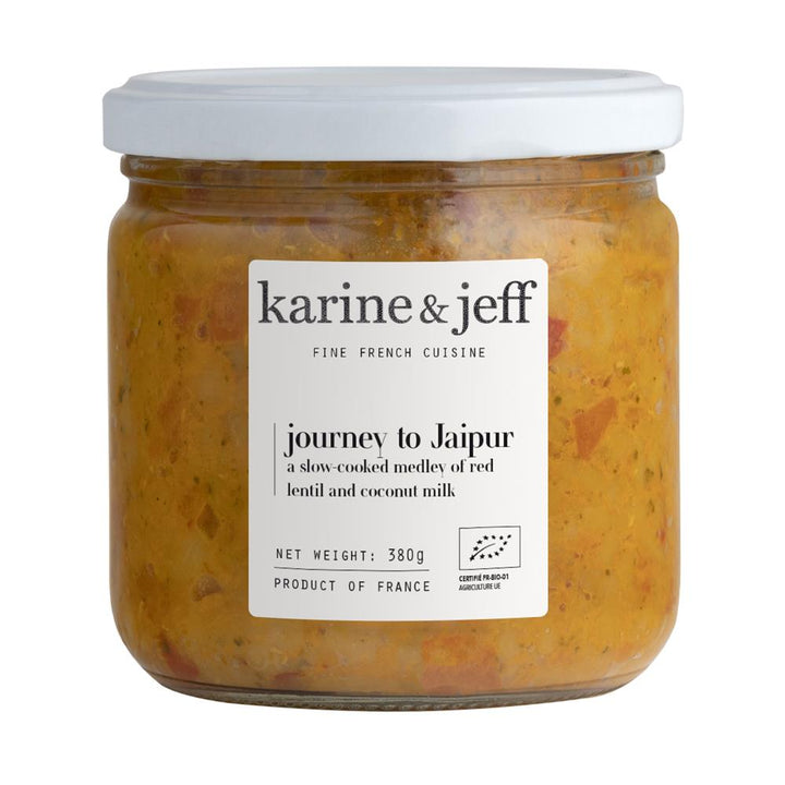 Karine & Jeff Organic Jaipur Red Lentils with Vegetables 380g