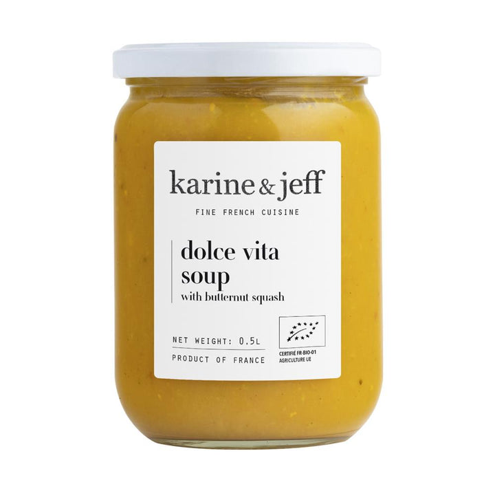 Karine & Jeff Organic Dolce Vita Soup with Butternut Squash 500ml