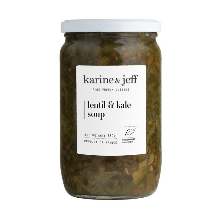 Karine & Jeff Organic Lentil & Kale Soup 680g