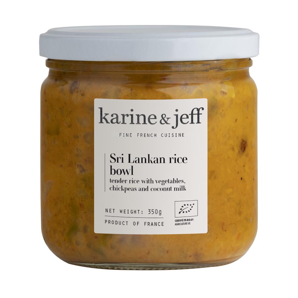 Karine & Jeff Organic Sri Lankan Rice Bowl 340g