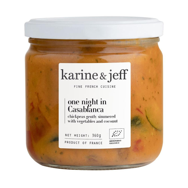 Karine & Jeff Organic Golden Chickpea Stew with Coconut Milk 360g