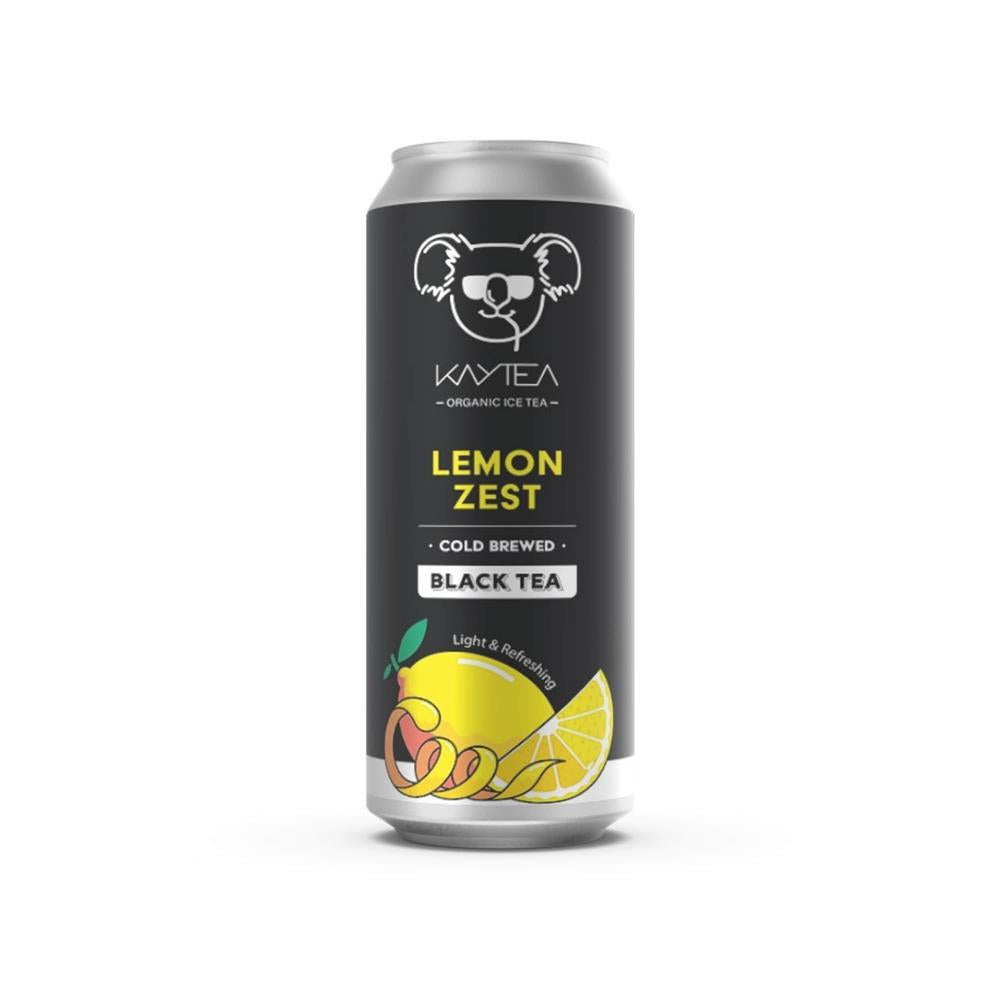 Kaytea Organic Black Tea with Lemon 330ml