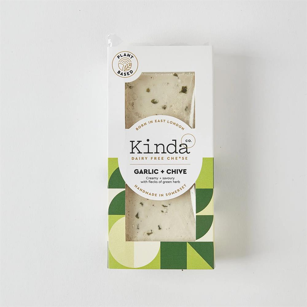 Kinda Co Vegan Garlic & Chive Block 120g