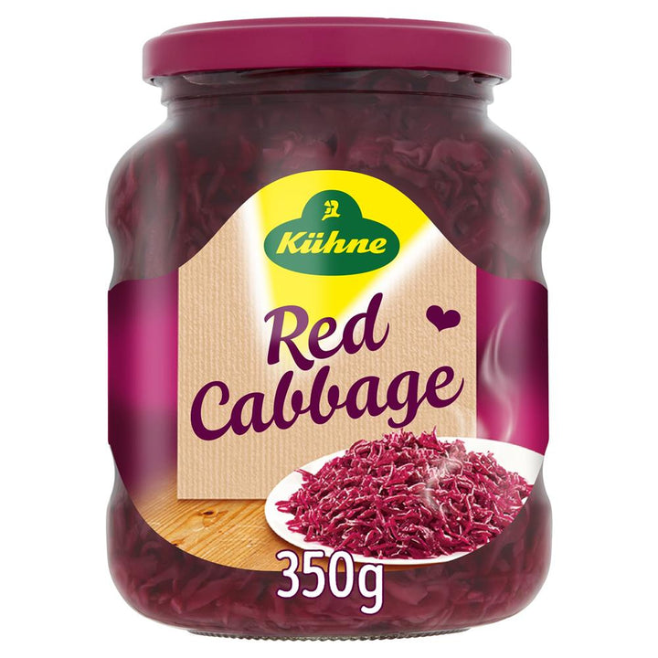 Kuhne Pickled Red Cabbage 350g