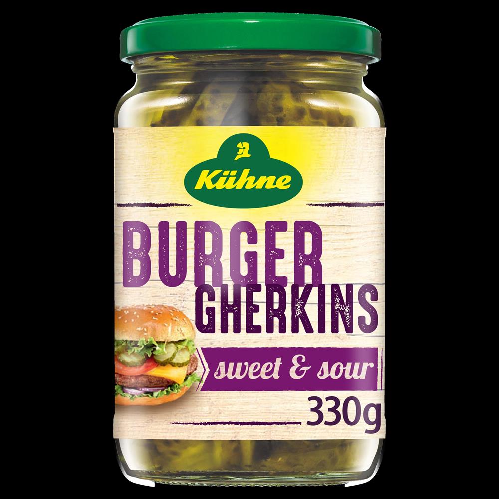 Kuhne Crinkle Cut Burger Slices 330g