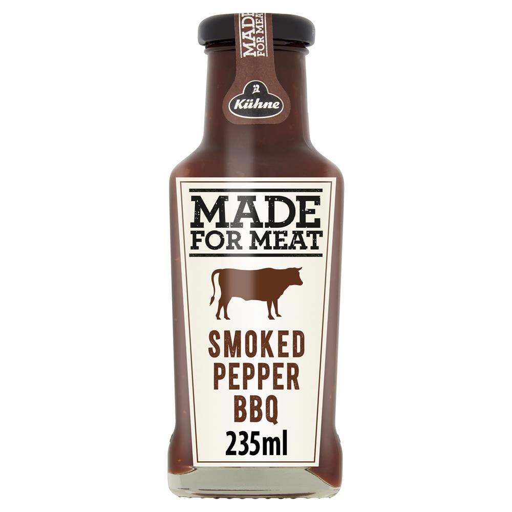 Kuhne Made For Meat Smoked Pepper BBQ Sauce 235ml