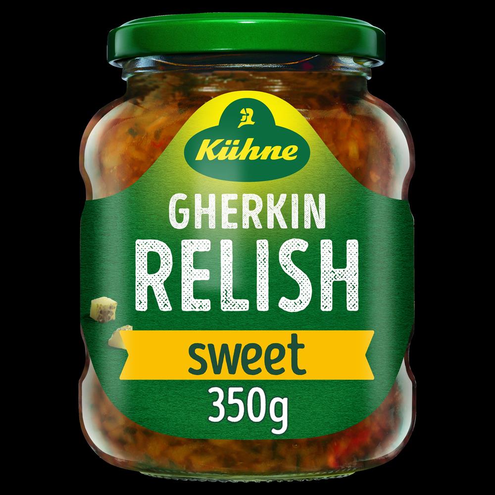 Kuhne Sweet Pickle Gherkin Relish 350g