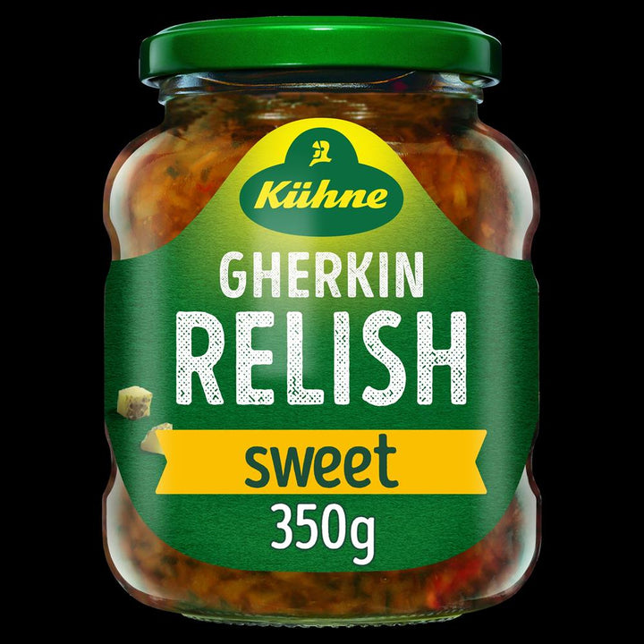 Kuhne Sweet Pickle Gherkin Relish 350g