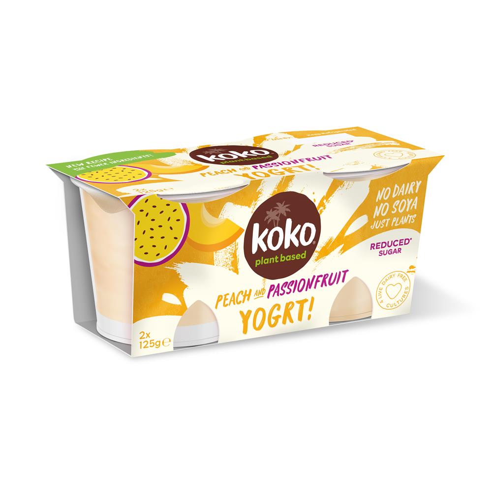 Peach & Passionfruit Yogurt 250g