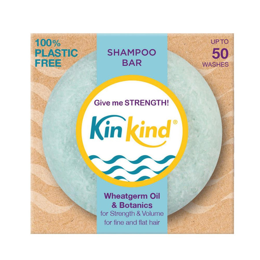 KinKind Give me STRENGTH! Shampoo Bar with Rice Protein 50g