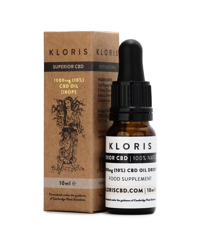 1000mg (10%) CBD Oil Drops - 10ml