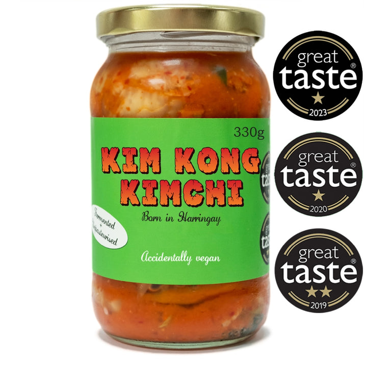 Unpasteurised Vegan Kimchi 330g