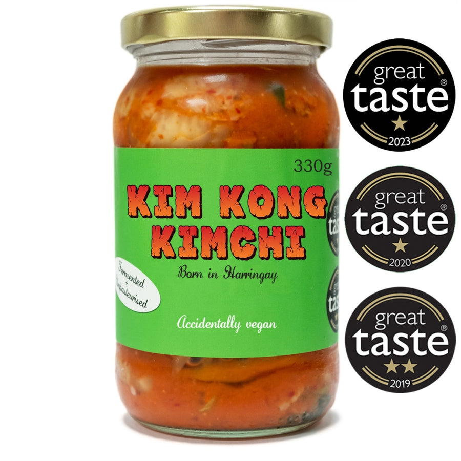 Unpasteurised Vegan Kimchi 330g