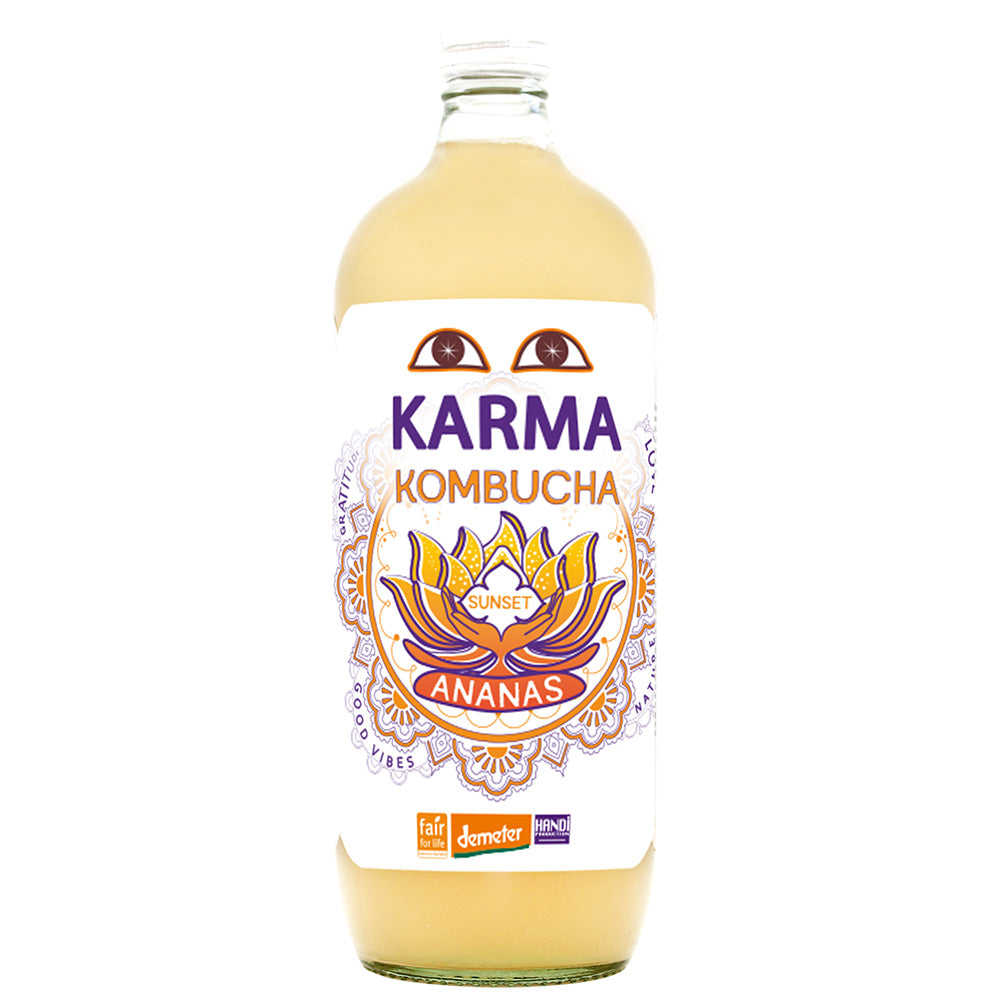 Karma Kombucha Sunset Pineapple 1L