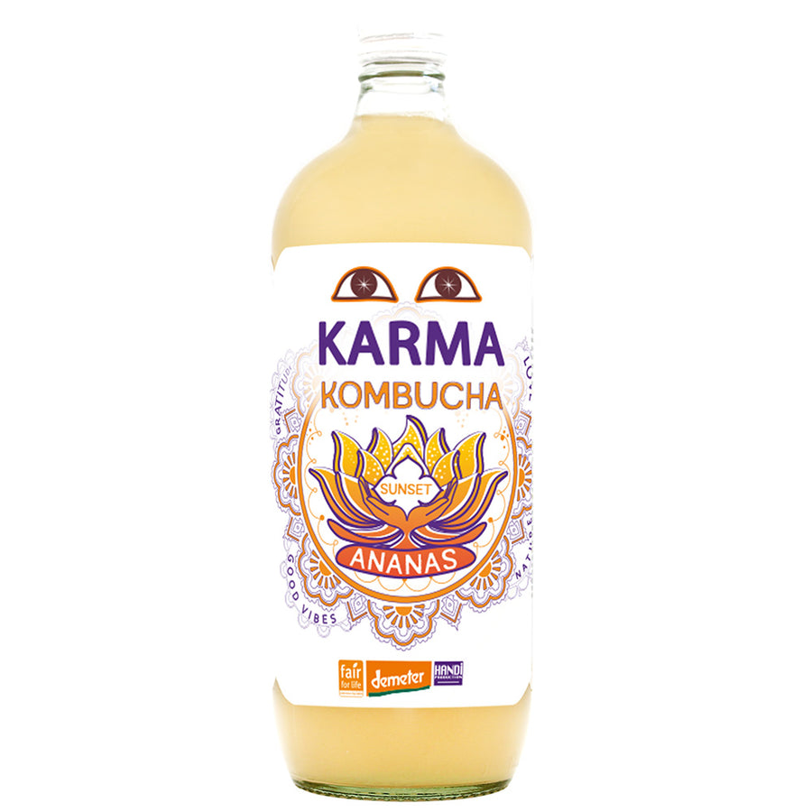 Karma Kombucha Sunset Pineapple 1L