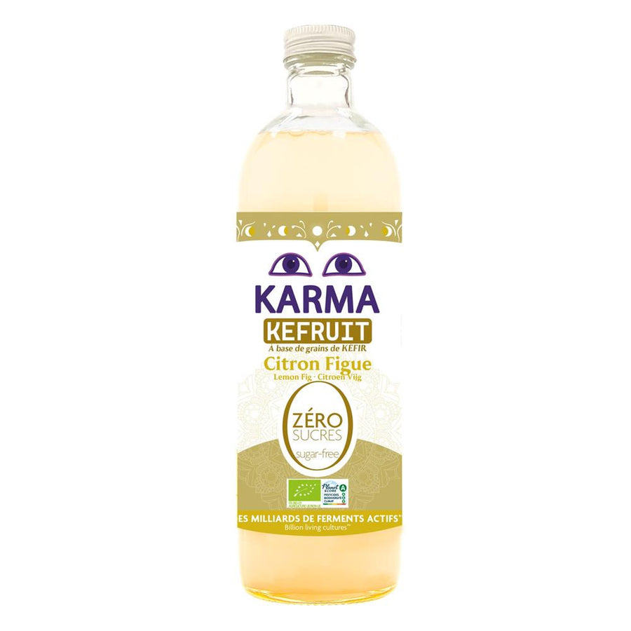 Karma Waterkefir Fig & Lemon 750ml