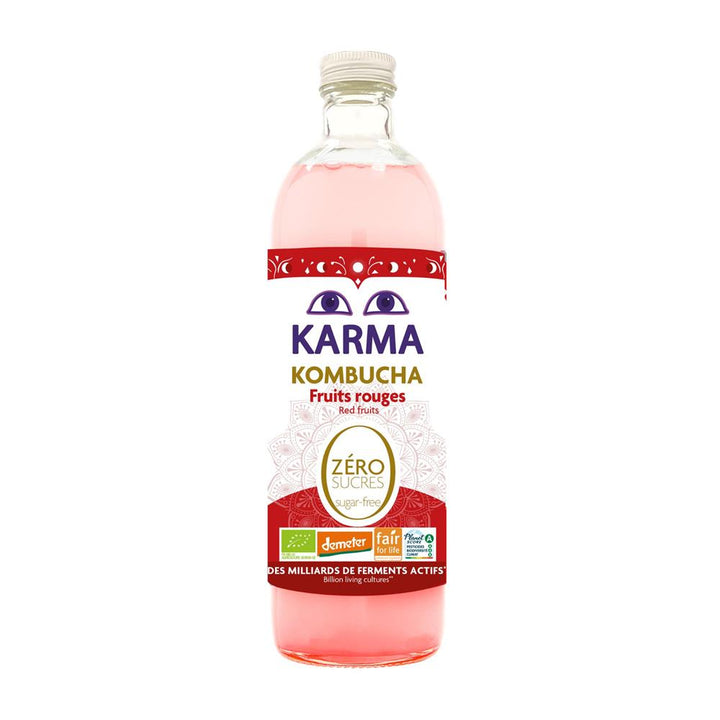 Karma Kombucha Zero Sugar Red Fruits 750ml