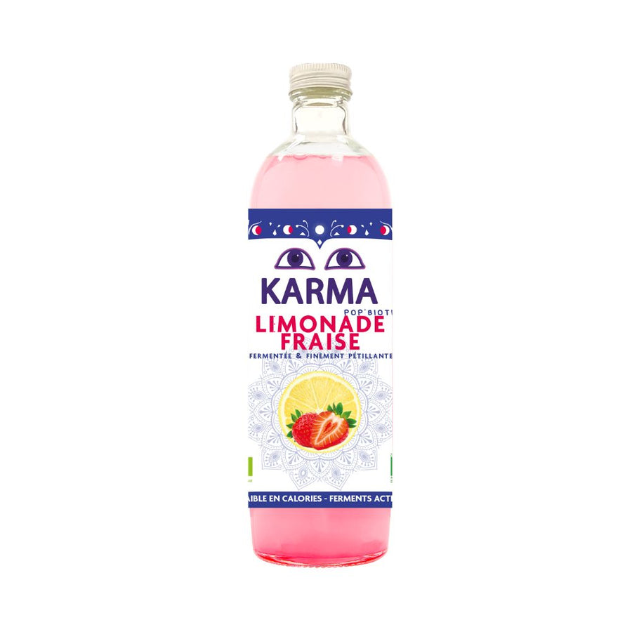 Karma Lemonade Strawberry Pop Biotic 750ml