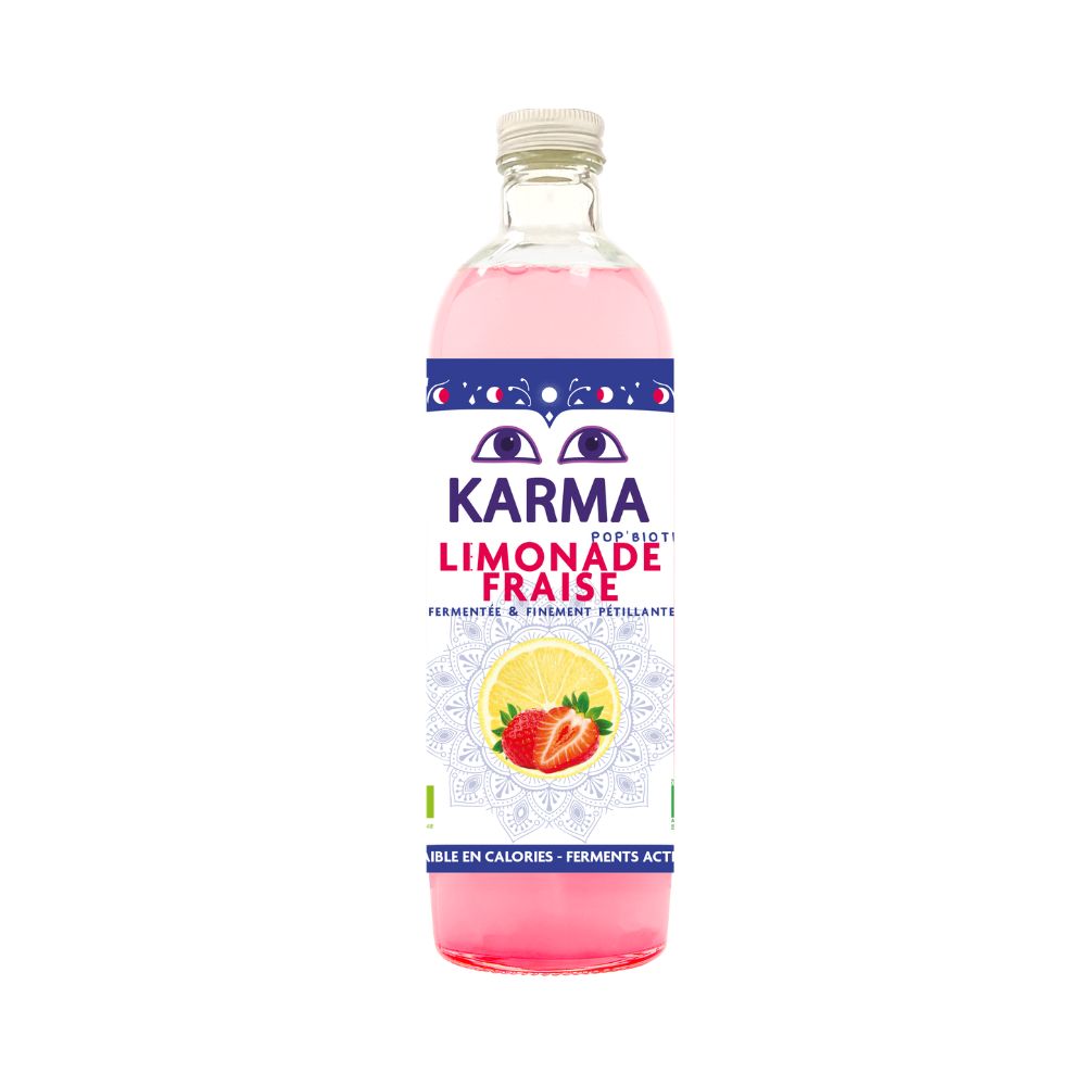 Karma Lemonade Strawberry Pop Biotic 750ml