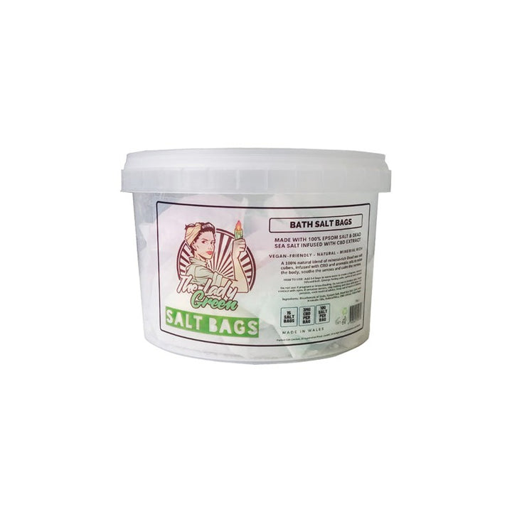 Lady Green 45mg CBD Bath Salt Bags - 150g