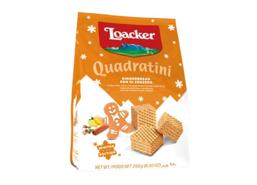 Loacker Quadratini Gingerbread 250g