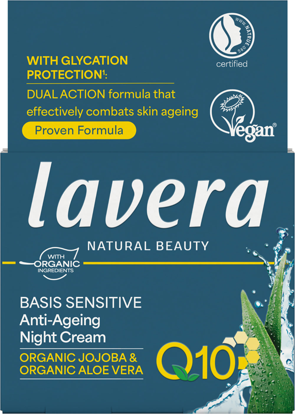 Lavera - Basis Sensitive - Q10 Night Cream 50ml