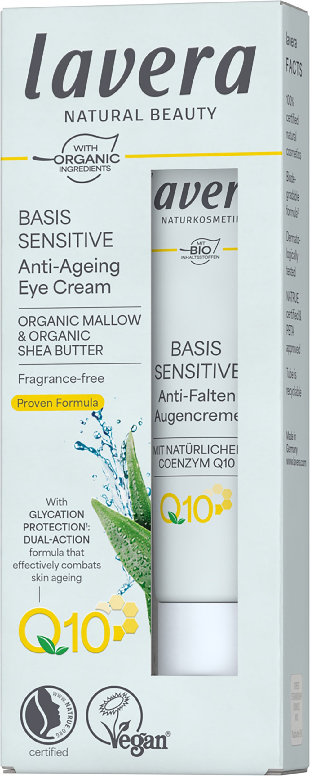 Lavera - Basis Sensitive - Q10 Eye Cream 15ml