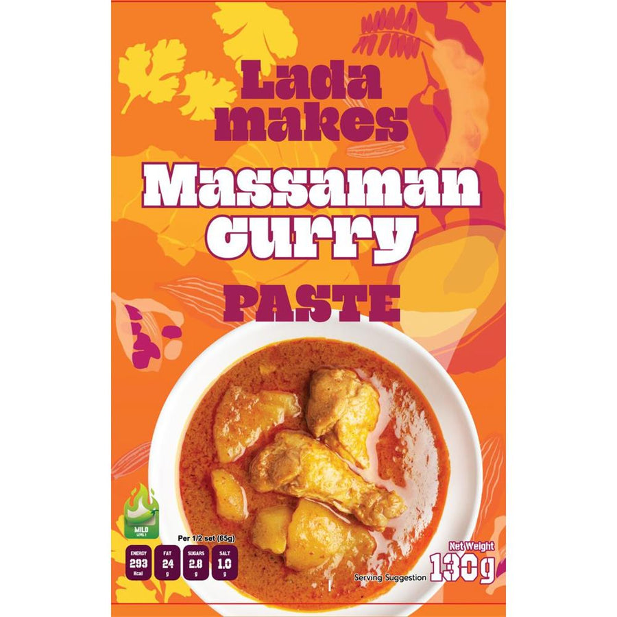 Lada Makes Massaman Curry Kit 130g
Halal Dairy Free Gluten Free