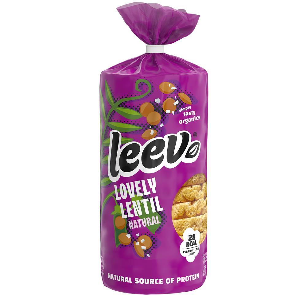 Leev Bio Lentilcakes Natural 100g