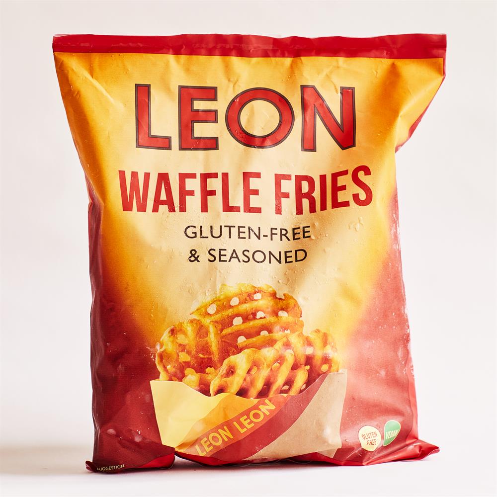 LEON Waffle Fries 550g