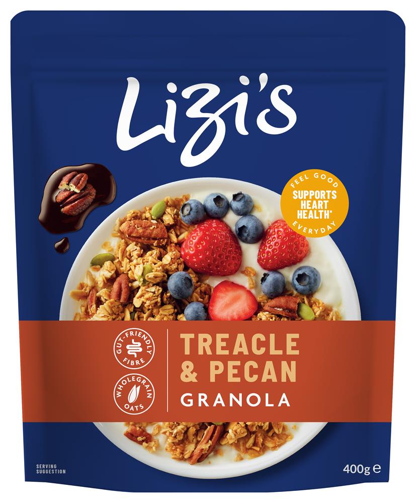 Lizi's Treacle Pecan Breakfast Cereal 400g