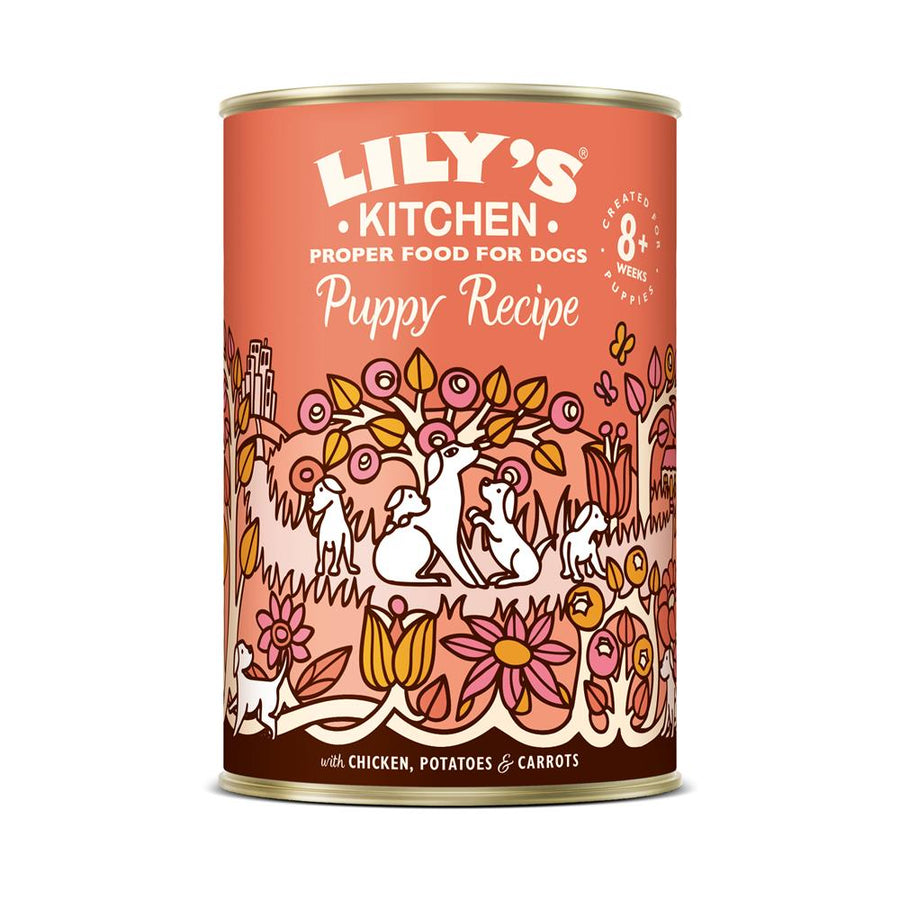 Puppy Recipe with Chicken Potatoes & Carrots Tin 400g