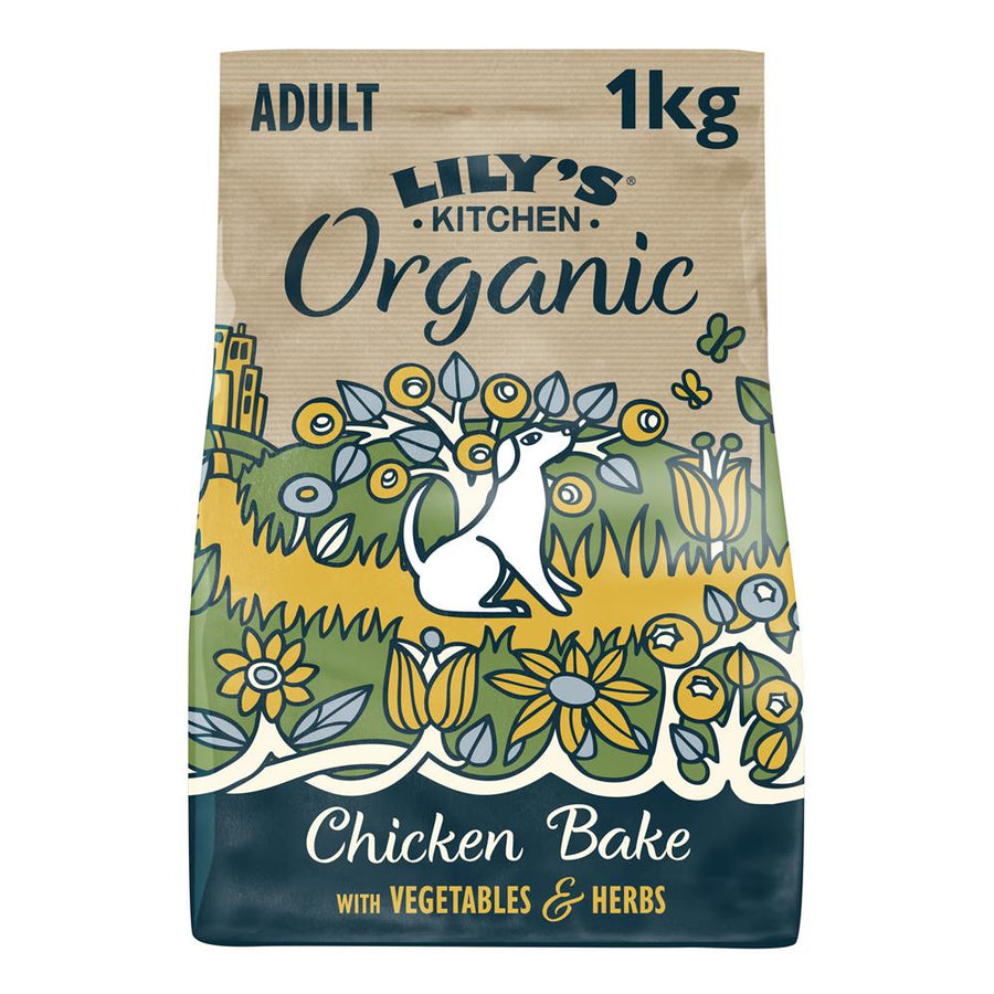 Organic Chicken Bake Dry Food 1kg