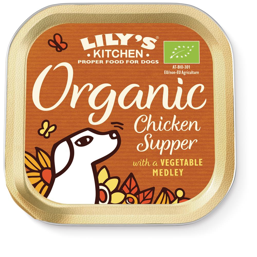 Organic Chicken Supper for Dogs 150g